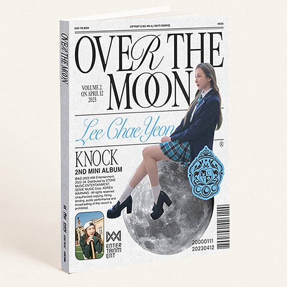 LEE CHAE YEON 2nd Mini Album Over The Moon