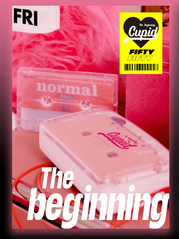 FIFTY FIFTY The 1st Single The Beginning: Cupid – album (Nerd / / ) | HobiEgo