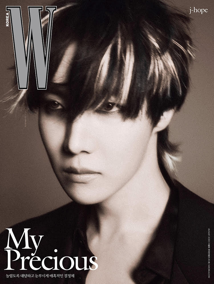 J - hope W Magazine Cover August 2022 – magazines (B / / ) | HobiEgo