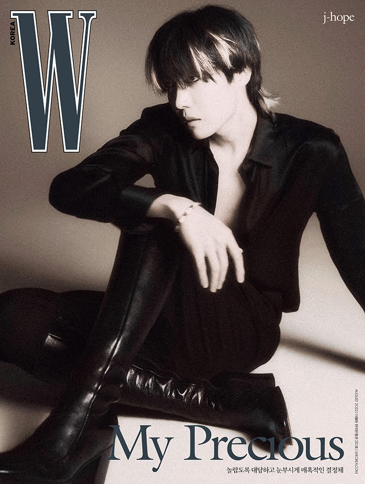 J - hope W Magazine Cover August 2022 – magazines (C / / ) | HobiEgo