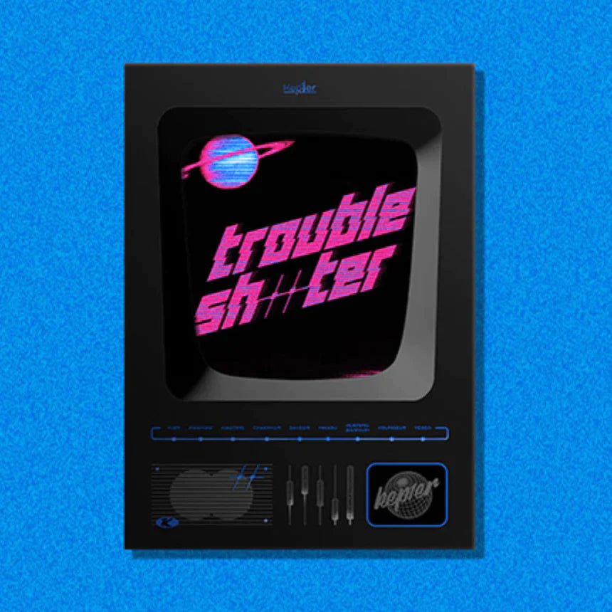 KEP1ER 3rd Mini Album TROUBLESHOOTER – album (Midnight (BLUE) / / ) | HobiEgo