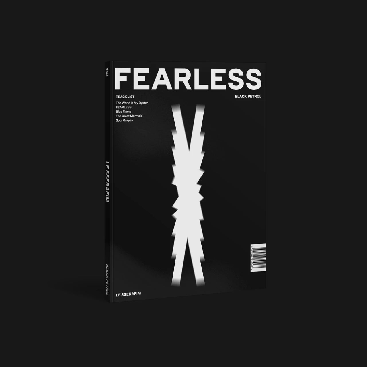 LE SSERAFIM 1st Mini Album FEARLESS – album (Black Petrol / / ) | HobiEgo