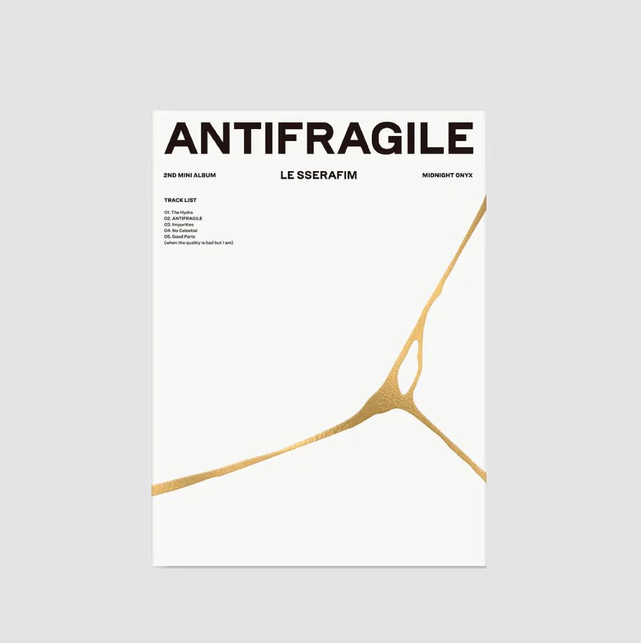 LE SSERAFIM 2nd Mini Album ANTIFRAGILE – album (Midnight Onyx / / ) | HobiEgo