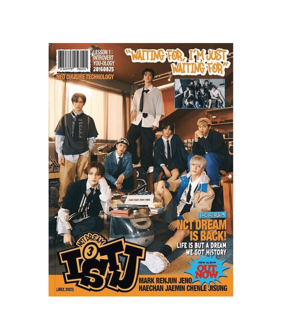 NCT DREAM 3rd Album ISTJ (Photobook Version) – Photo Book (Introvert Version (Orange) / / ) | HobiEgo