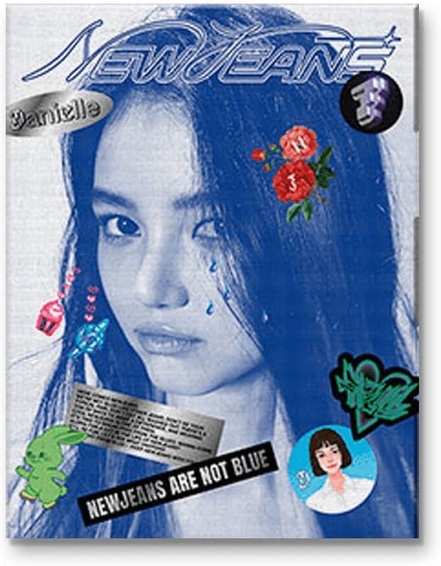NewJeans 1st EP 'New Jeans' Bluebook Version – album (Danielle Bluebook / / ) | HobiEgo