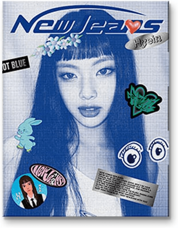 NewJeans 1st EP 'New Jeans' Bluebook Version – album (Hyein Bluebook / / ) | HobiEgo
