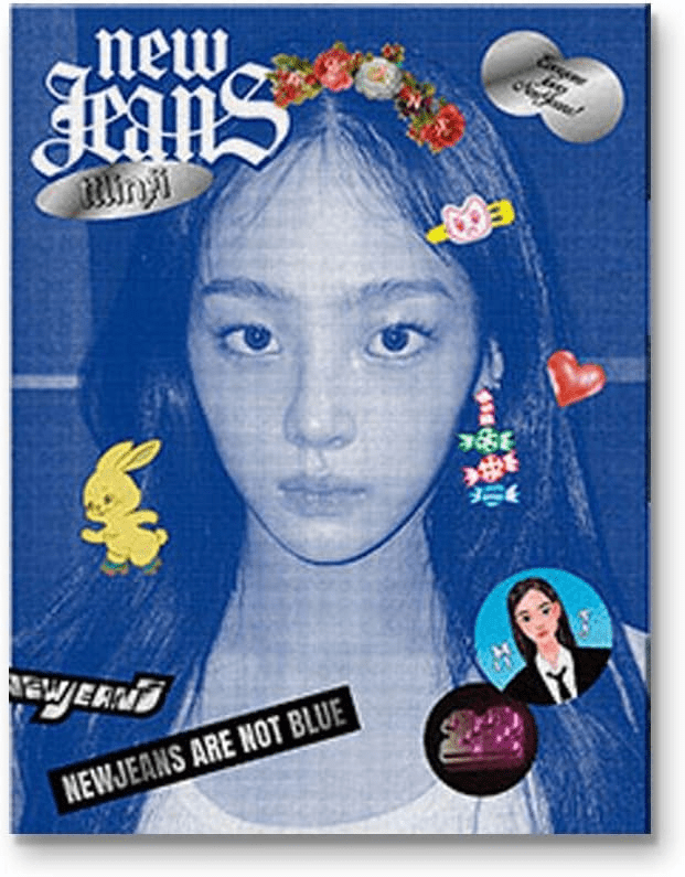 NewJeans 1st EP 'New Jeans' Bluebook Version – album (Minji bluebook / / ) | HobiEgo