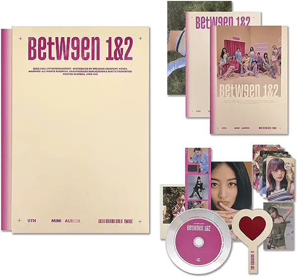TWICE 11th Mini Album BETWEEN 1&2 – album (Archive (PINK) / / ) | HobiEgo