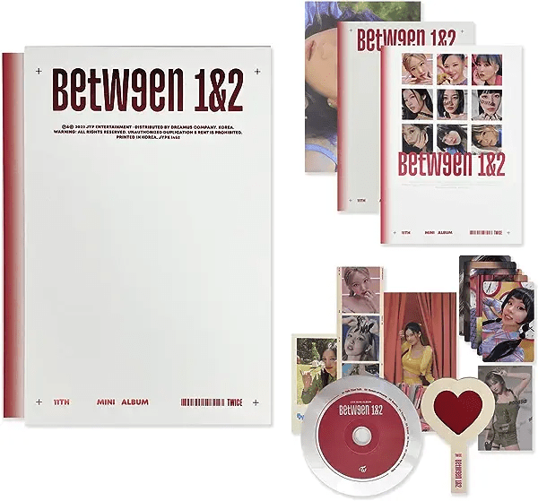 TWICE 11th Mini Album BETWEEN 1&2 – album (Complete (RED) / / ) | HobiEgo