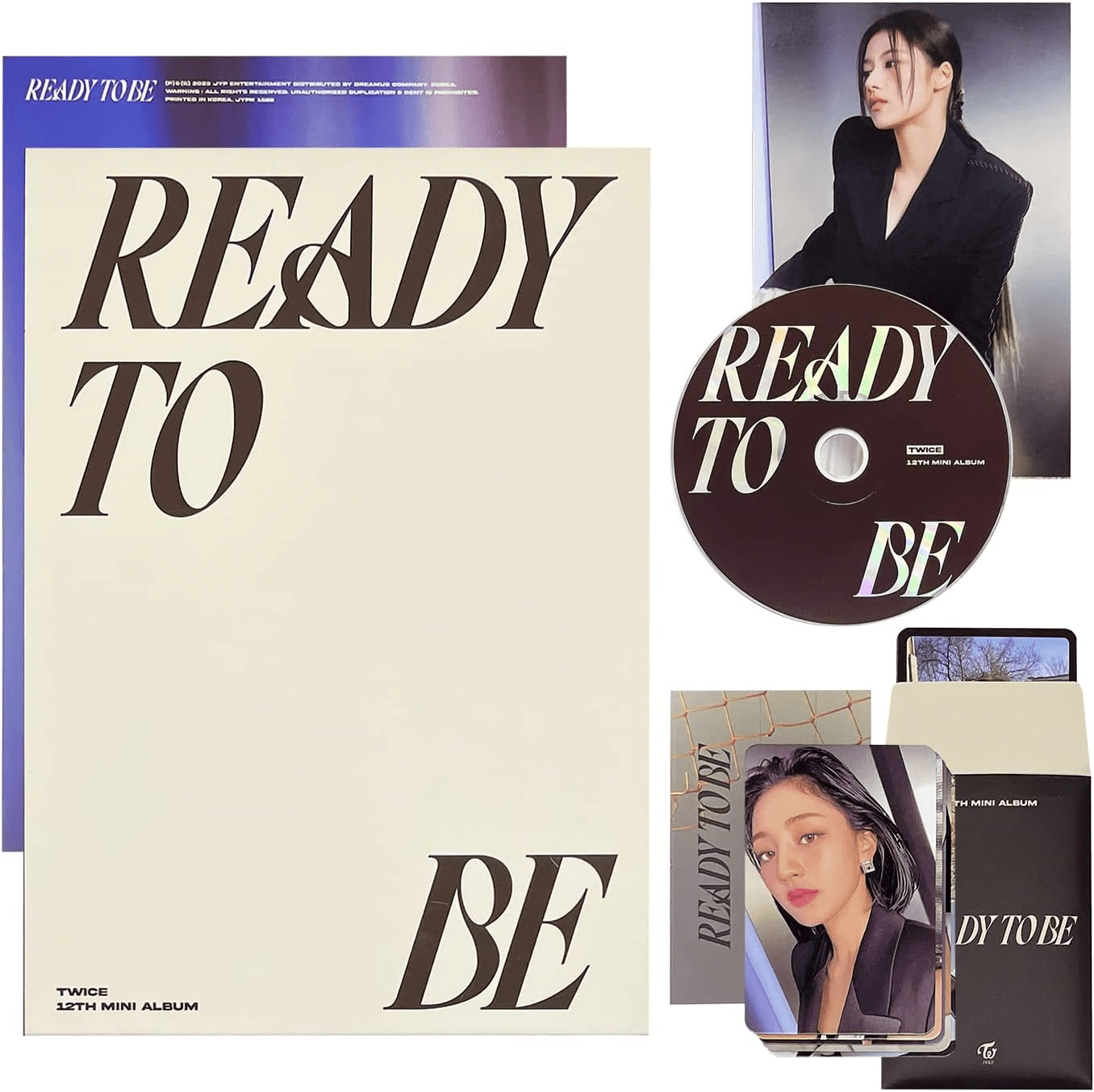 TWICE 12th Mini Album READY TO BE – album (Be (BEIGE) / / ) | HobiEgo