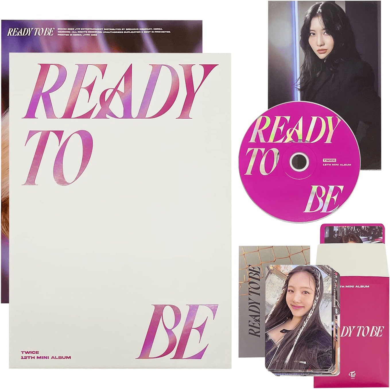 TWICE 12th Mini Album READY TO BE – album (Ready (PINK) / / ) | HobiEgo